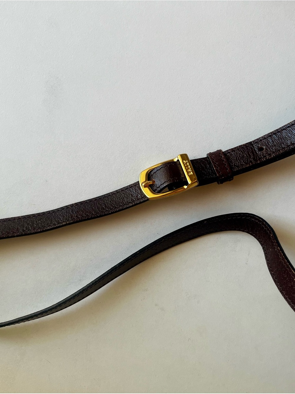 Vintage Bally Crossbody Leather Handbag Brown Made In Italy - Picture 11 of 13